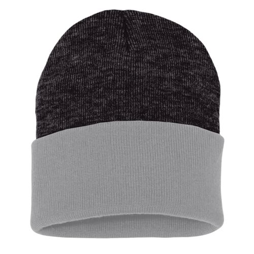 Colorblocked 12" Cuffed Beanie Thumbnail