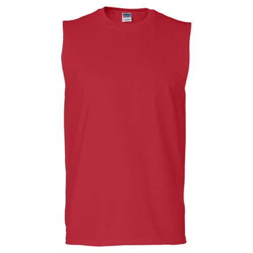 Ultra-Cotton Sleeveless T-Shirt. Thumbnail