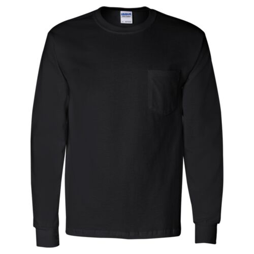 ™Ultra Cotton Long Sleeve Pocket T Shirt. Thumbnail