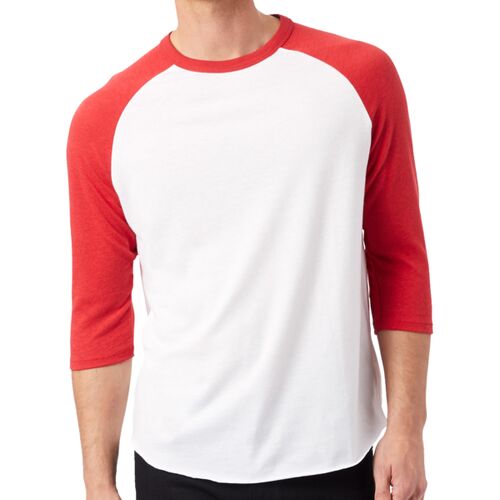 Vintage™ Jersey-Baseball Three Quarter Sleeve Tee. Thumbnail