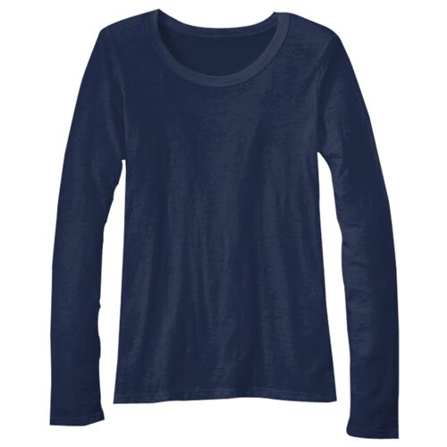 Women's Lightweight-Ringspun™ Long Sleeve-Tee. Thumbnail