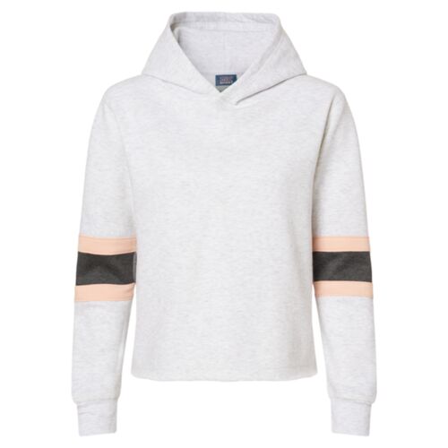 ™Women's Sueded-Fleece Thermal Lined-Hooded Sweatshirt. Thumbnail