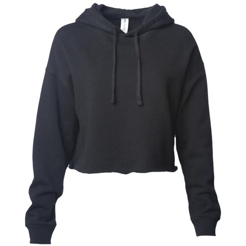 ™Women’s Lightweight Crop-Hooded Sweatshirt. Thumbnail