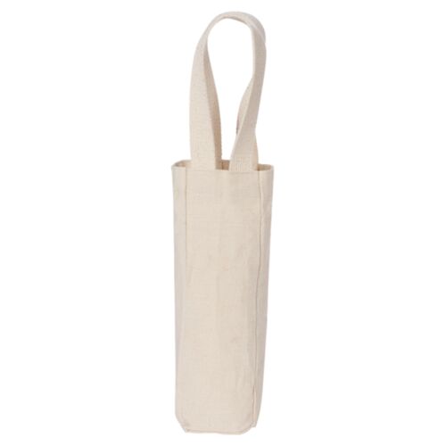 10 Ounce Cotton™ Canvas Single Bottle-Wine Tote Thumbnail