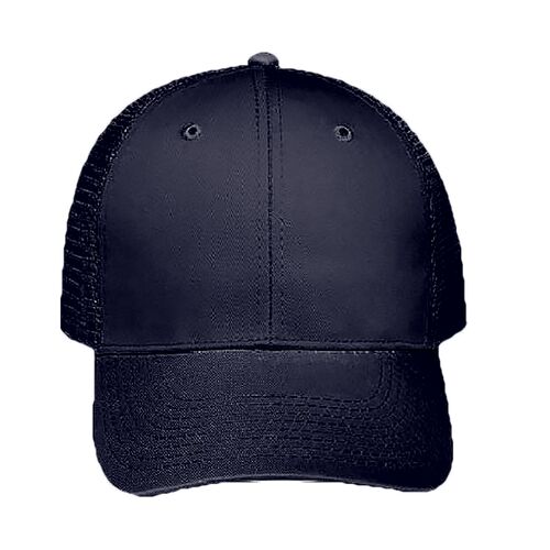 Cotton Blend Twill 6 Panel Low Profile Mesh Back Trucker Hat Thumbnail