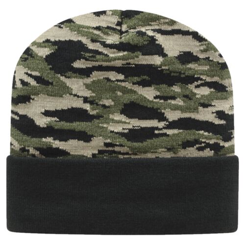 USA Made Camo Cuffed Beanie Thumbnail