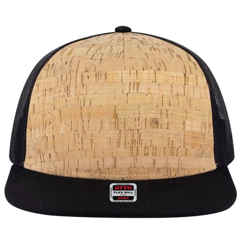 5 Panel Mid Profile Mesh Back Trucker Snapback Hat Thumbnail
