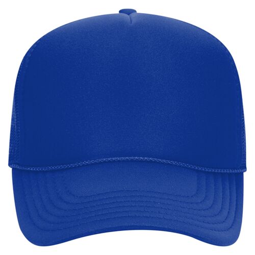 5 Panel Mid Profile Mesh Back Trucker Hat Thumbnail