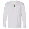 USA-Made Long Sleeve T-Shirt with a Pocket. Thumbnail