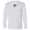 USA-Made Long Sleeve T-Shirt with a Pocket. Thumbnail