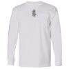 USA-Made Long Sleeve T-Shirt with a Pocket. Thumbnail