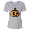 Women's Relaxed Heather CVC V-Neck Tee Thumbnail