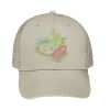 Cotton Blend Twill 6 Panel Low Profile Mesh Back Trucker Hat Thumbnail