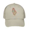 Cotton Blend Twill 6 Panel Low Profile Mesh Back Trucker Hat Thumbnail