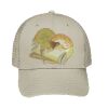 Cotton Blend Twill 6 Panel Low Profile Mesh Back Trucker Hat Thumbnail