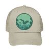 Cotton Blend Twill 6 Panel Low Profile Mesh Back Trucker Hat Thumbnail