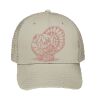 Cotton Blend Twill 6 Panel Low Profile Mesh Back Trucker Hat Thumbnail