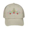 Cotton Blend Twill 6 Panel Low Profile Mesh Back Trucker Hat Thumbnail