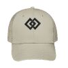 Cotton Blend Twill 6 Panel Low Profile Mesh Back Trucker Hat Thumbnail