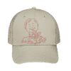 Cotton Blend Twill 6 Panel Low Profile Mesh Back Trucker Hat Thumbnail