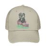 Cotton Blend Twill 6 Panel Low Profile Mesh Back Trucker Hat Thumbnail