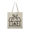 Economical-Canvas Promotional Tote. Thumbnail