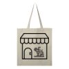 Economical-Canvas Promotional Tote. Thumbnail