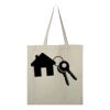 Economical-Canvas Promotional Tote. Thumbnail