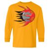Heavy Cotton Youth Long Sleeve T-Shirt. Thumbnail