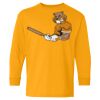 Heavy Cotton Youth Long Sleeve T-Shirt. Thumbnail