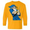 Heavy Cotton Youth Long Sleeve T-Shirt. Thumbnail