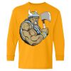 Heavy Cotton Youth Long Sleeve T-Shirt. Thumbnail