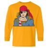 Heavy Cotton Youth Long Sleeve T-Shirt. Thumbnail