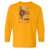 Heavy Cotton Youth Long Sleeve T-Shirt. Thumbnail