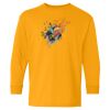 Heavy Cotton Youth Long Sleeve T-Shirt. Thumbnail