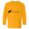 Heavy Cotton Youth Long Sleeve T-Shirt. Thumbnail