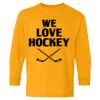 Heavy Cotton Youth Long Sleeve T-Shirt. Thumbnail