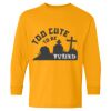 Heavy Cotton Youth Long Sleeve T-Shirt. Thumbnail
