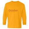 Heavy Cotton Youth Long Sleeve T-Shirt. Thumbnail