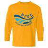 Heavy Cotton Youth Long Sleeve T-Shirt. Thumbnail