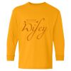 Heavy Cotton Youth Long Sleeve T-Shirt. Thumbnail
