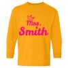 Heavy Cotton Youth Long Sleeve T-Shirt. Thumbnail