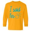 Heavy Cotton Youth Long Sleeve T-Shirt. Thumbnail
