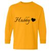 Heavy Cotton Youth Long Sleeve T-Shirt. Thumbnail