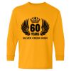 Heavy Cotton Youth Long Sleeve T-Shirt. Thumbnail