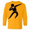 Heavy Cotton Youth Long Sleeve T-Shirt. Thumbnail