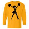 Heavy Cotton Youth Long Sleeve T-Shirt. Thumbnail