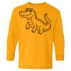 Heavy Cotton Youth Long Sleeve T-Shirt. Thumbnail