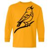 Heavy Cotton Youth Long Sleeve T-Shirt. Thumbnail
