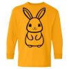 Heavy Cotton Youth Long Sleeve T-Shirt. Thumbnail